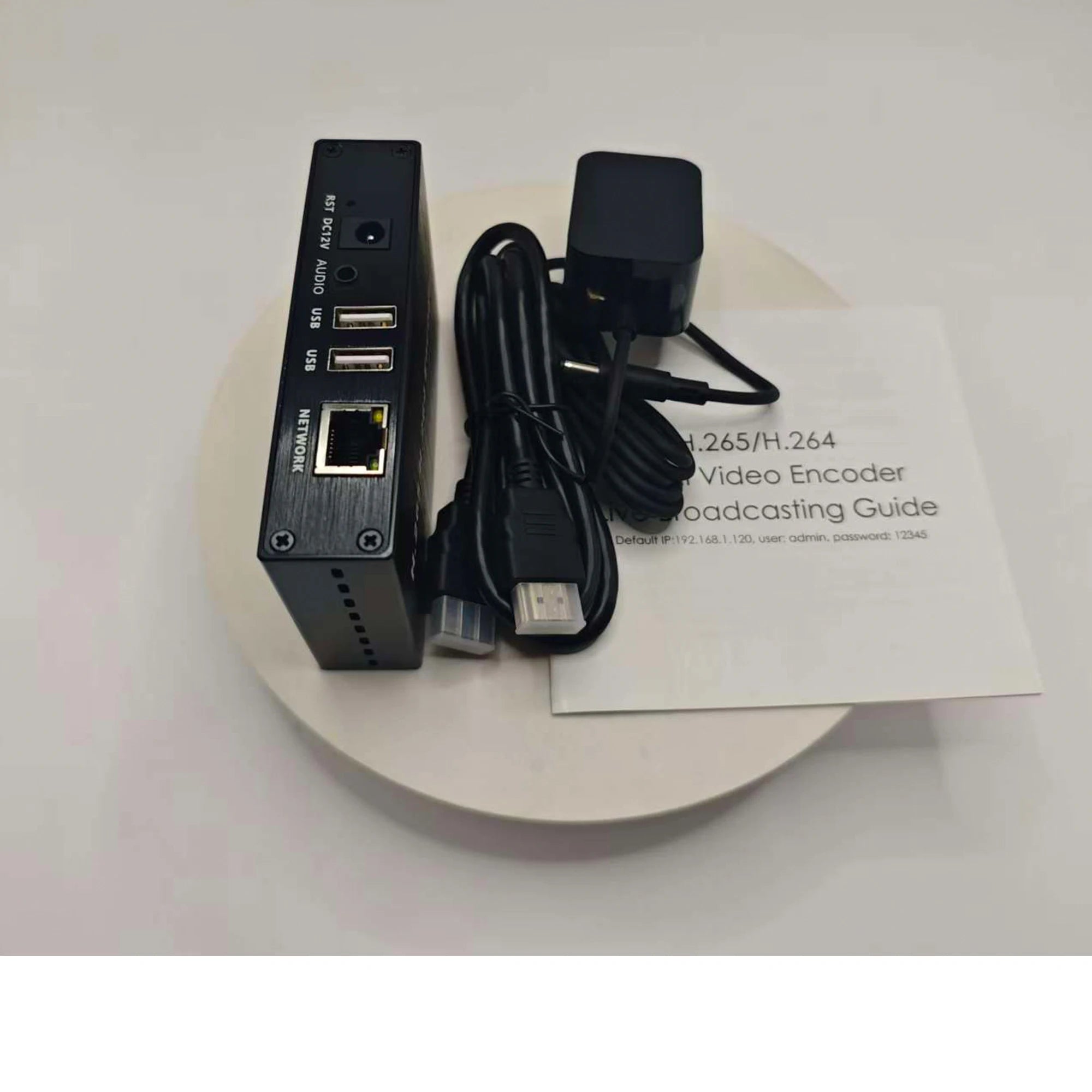 IP encoder decoder H.265 HEVC H.264 high-definition encoder 4K decoder IP to HDMI HDMI to IP USB UVC to HDMI live streaming Oasis Select