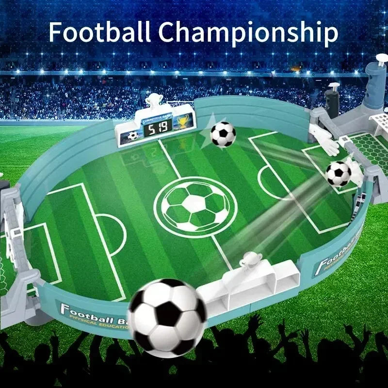 Creative Indoor Playtime Activity for Kids Puzzle Soccer Table Set Two-Person Football Game Table Game Foosball Accessories Oasis Select