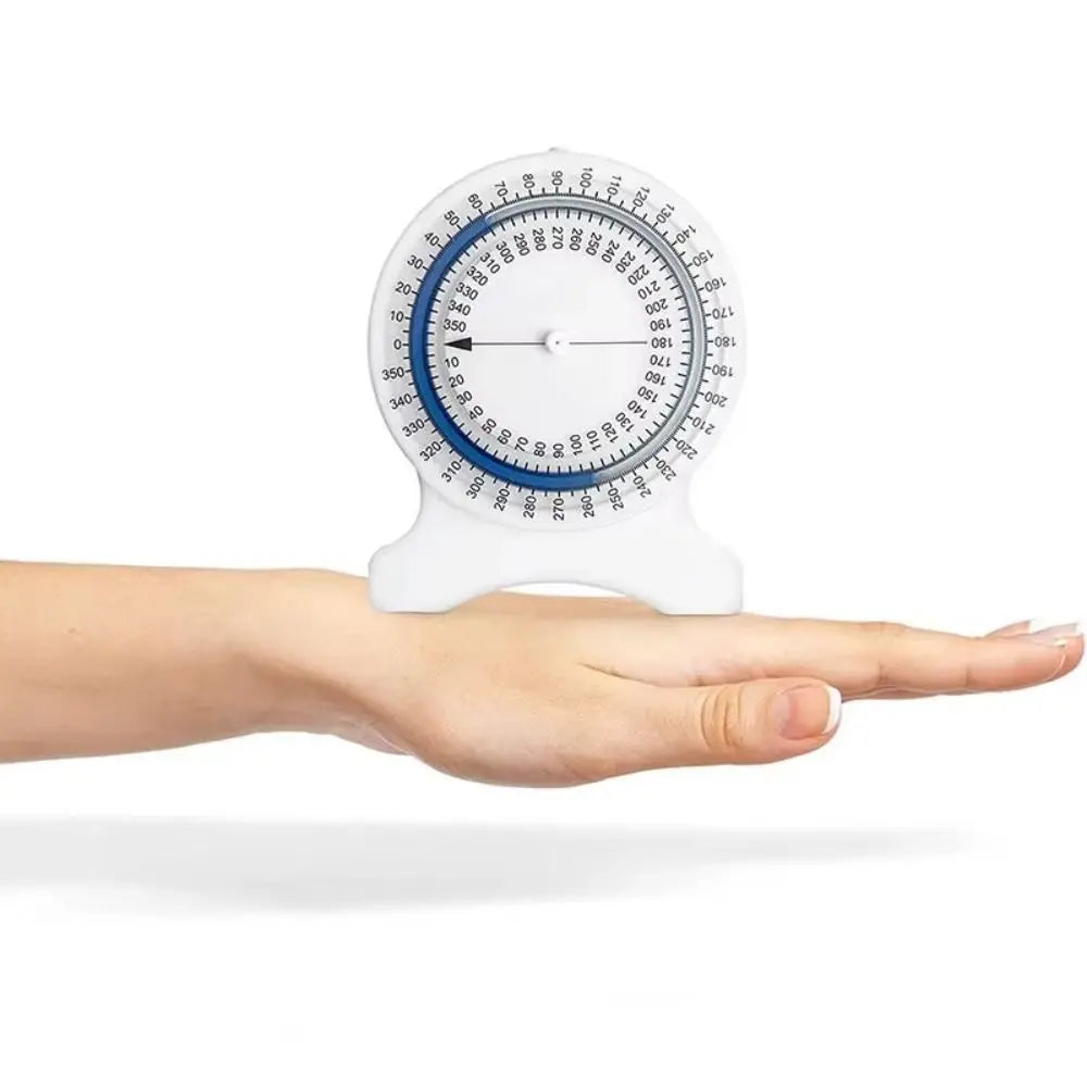 360° Bubble Inclinometer – Leak-Proof Range of Motion Gauge