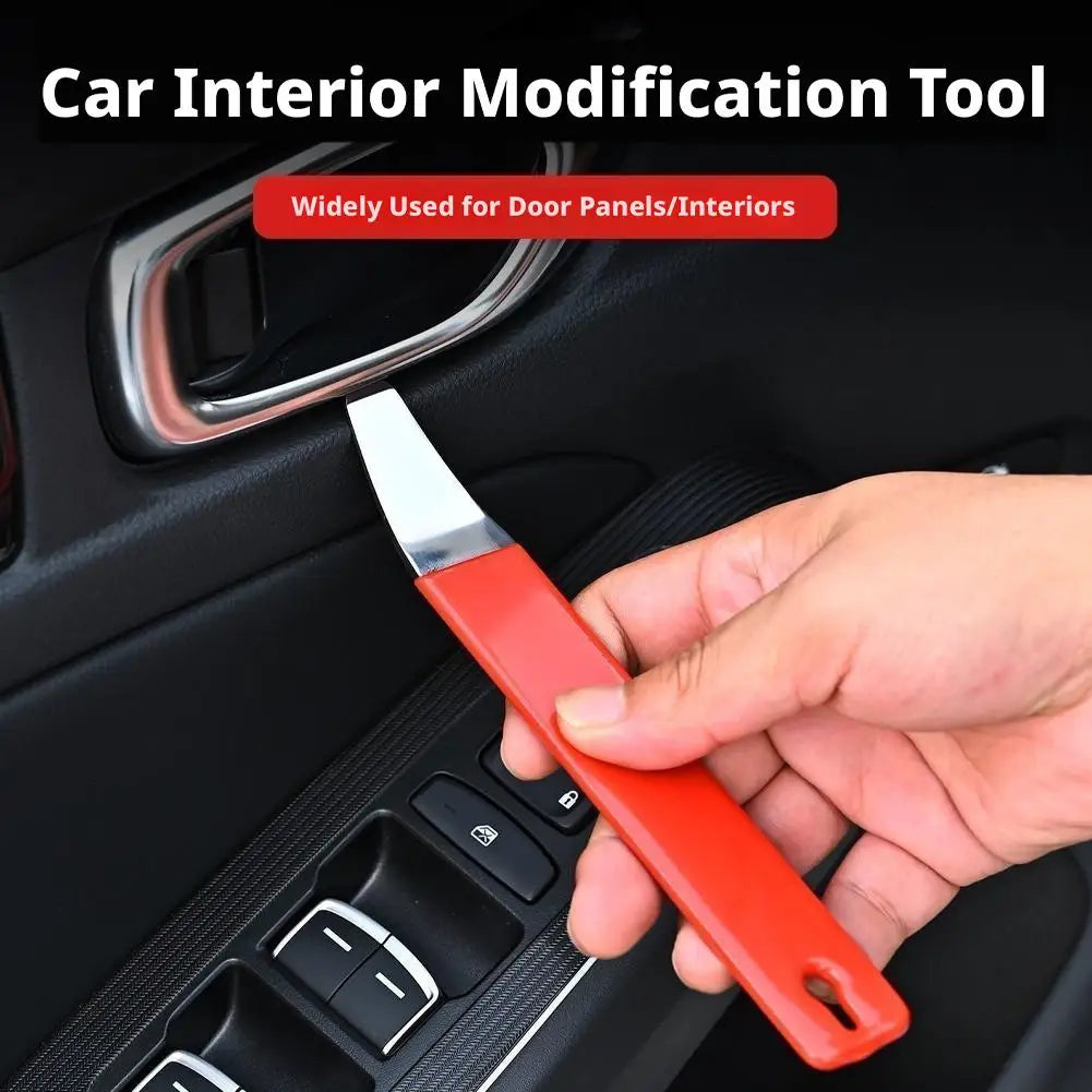 Metal Car Trim Removal Pry Bar – Door Panel Fastener Tool