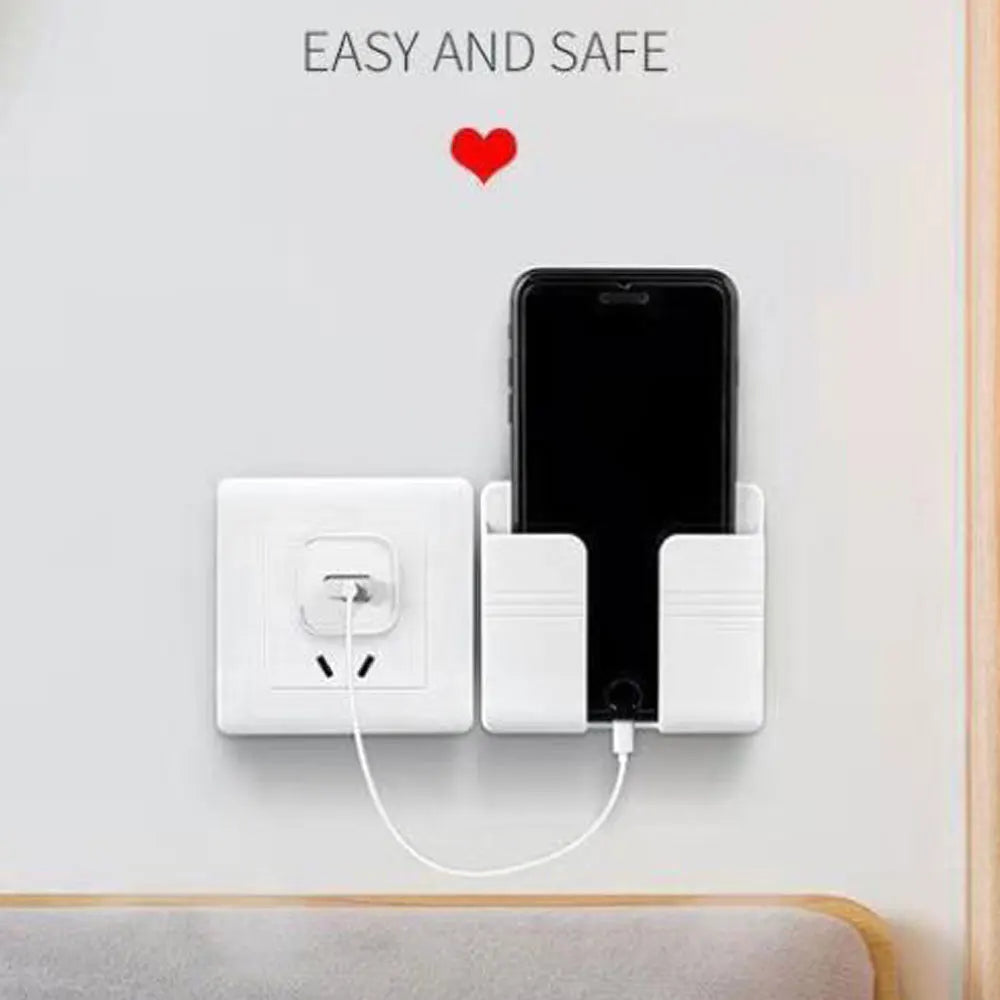 1PCS Wall Charger Hook Mobile Phone Holder For Iphone Xiaomi IOS Universal Cellphone Hanging Stand Bracket Hooks Charging Dock Oasis Select