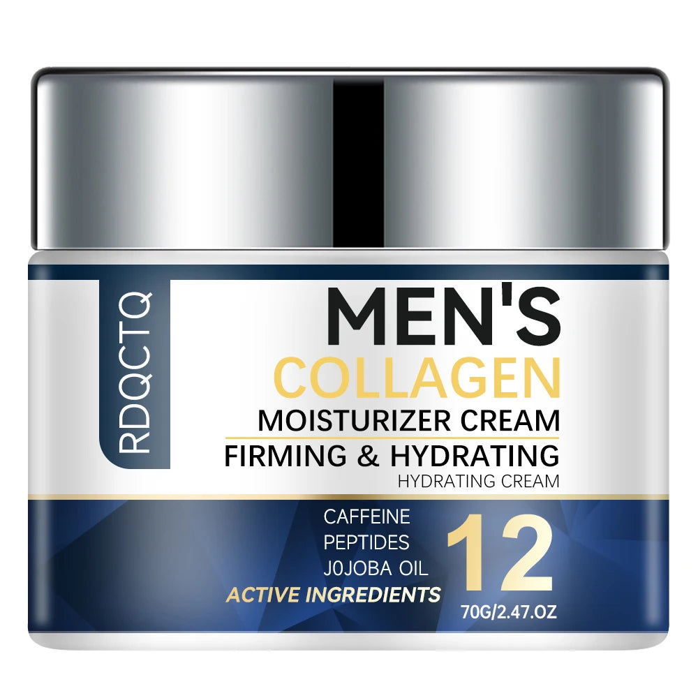 RDQCTQ Collagen Moisturizer Cream- Face Neck Collagen Cream for Tightening Skin - Anti Aging Facial Moisturizer Day and Night Oasis Select 70g