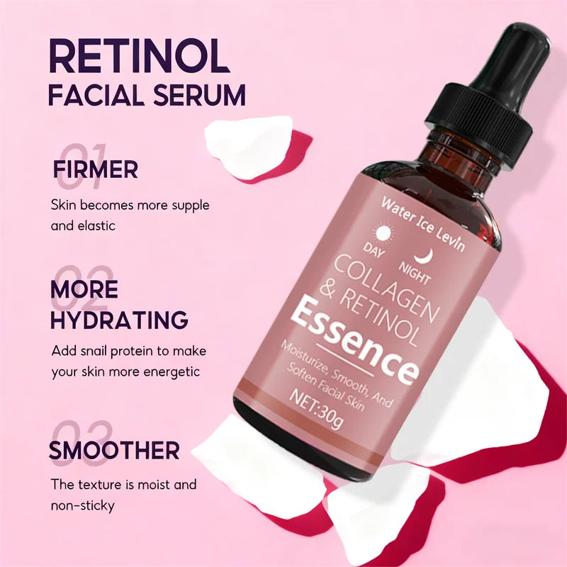 Day & Night Collagen & Retinol Face Cream – Firming Essence Anti-Aging Face Cream Oasis Select