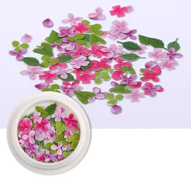1/3/4Pcs Mixed-color Dried Flowers Resin Craft Dry Flowers Nail Art Decoration Natural Ultra-thin Mini Nail Flowers Oasis Select 03