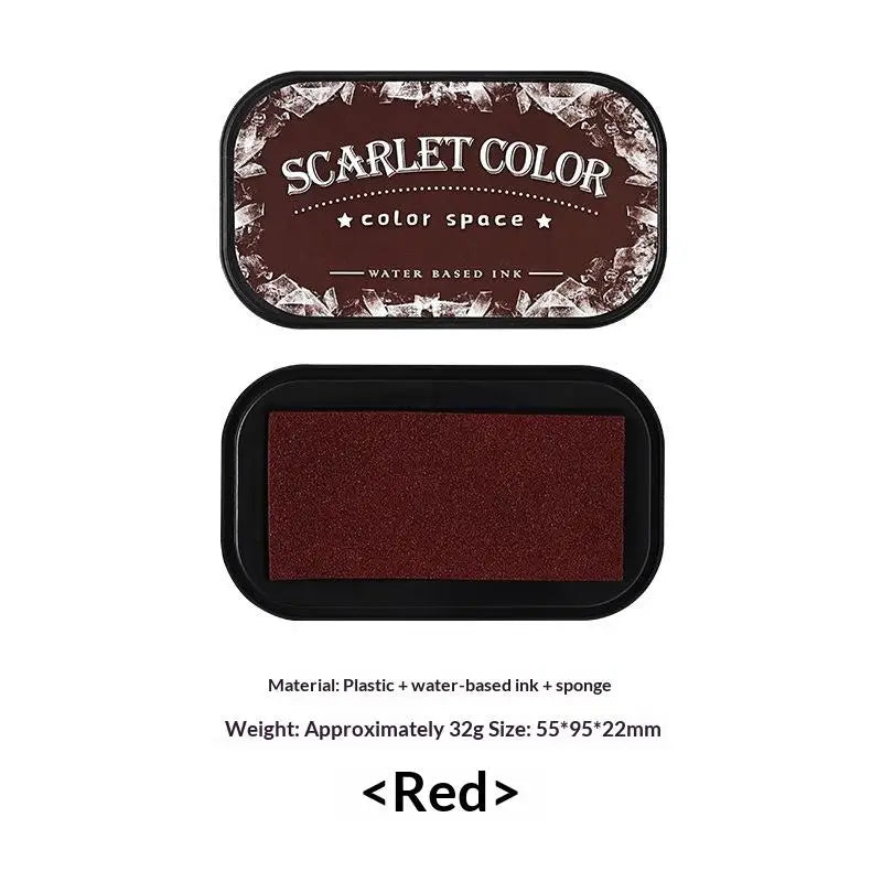 Water-Based Ink Sponge Inkpad for Stamping, Scrapbook & Planner