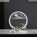 Quicksand Painting Creative Hourglass New Chinese Light Luxury Decoration TV Cabinet Living Room Wine Cabinet Decoration Oasis Select A