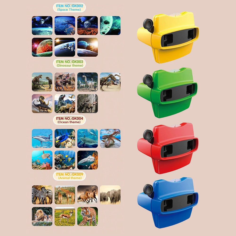 3D Slide Viewer for Kids – Portable STEM Learning Toy