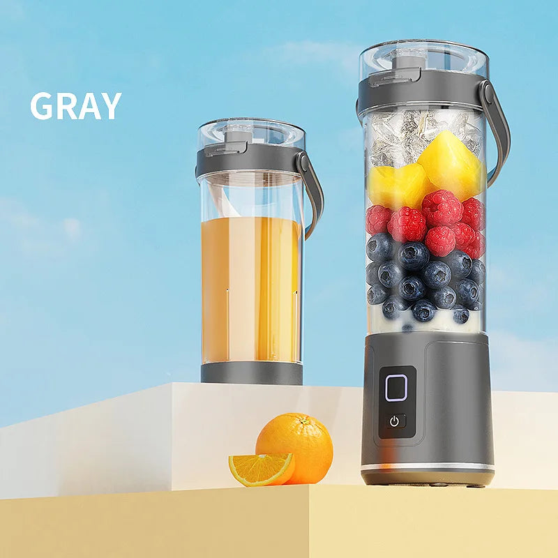 Portable USB Rechargeable Wireless Juicer Blender Cup 600ml