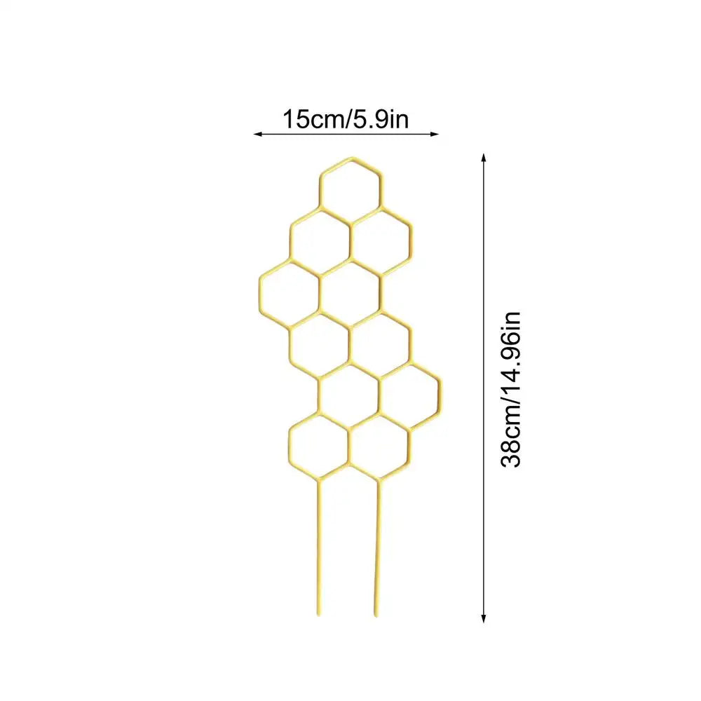 1PC Plant Trellis Rustproof Plastic Support for Potted Vines and Flowers Indoor Outdoor Garden Climbing Frame Garden Stakes Oasis Select 1PC