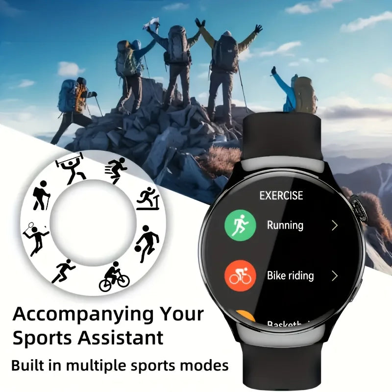 ERUN Premium Smart Watch – Sports, Calls & Music Control