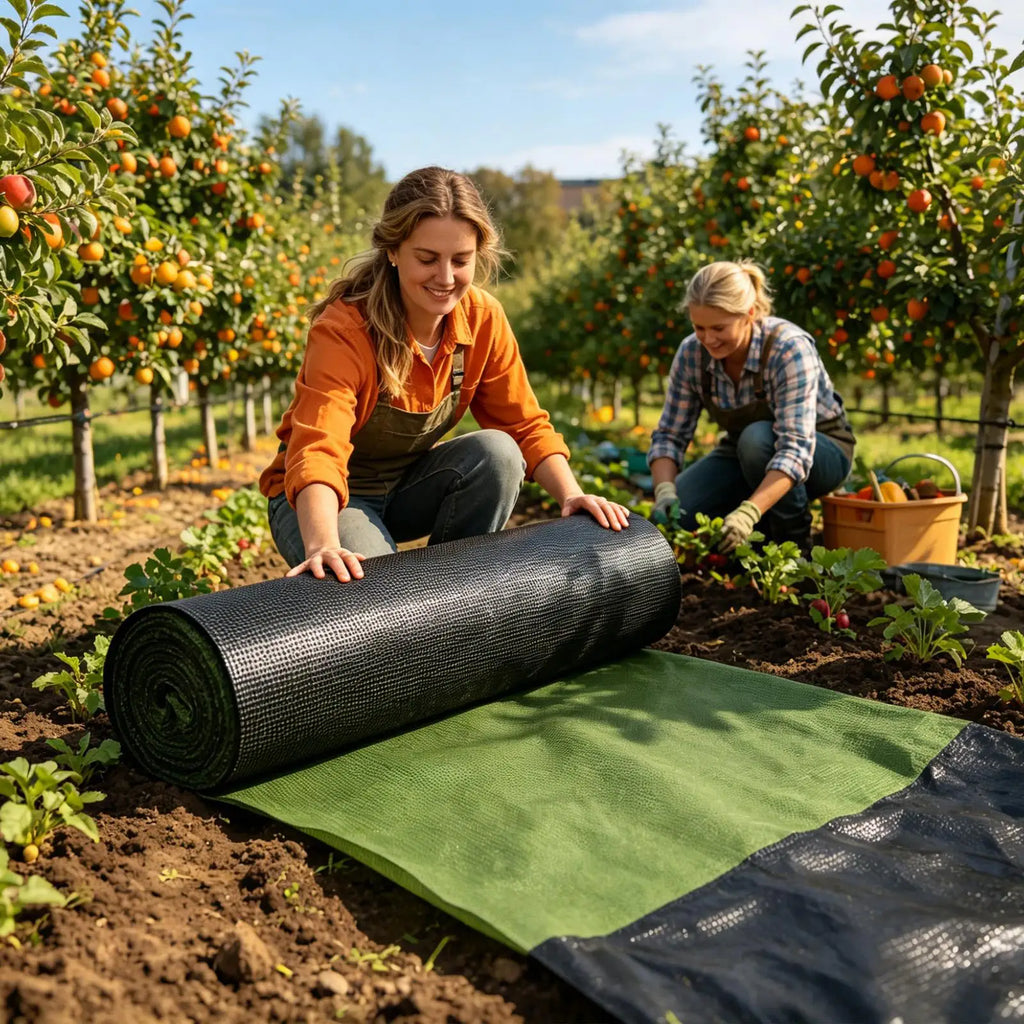 Garden Ground Cloth Grass Barrier Garden Landscape Fabric Grass Barrier Landscape Fabric Breathable Sun Blocking Cover For Lawn Oasis Select