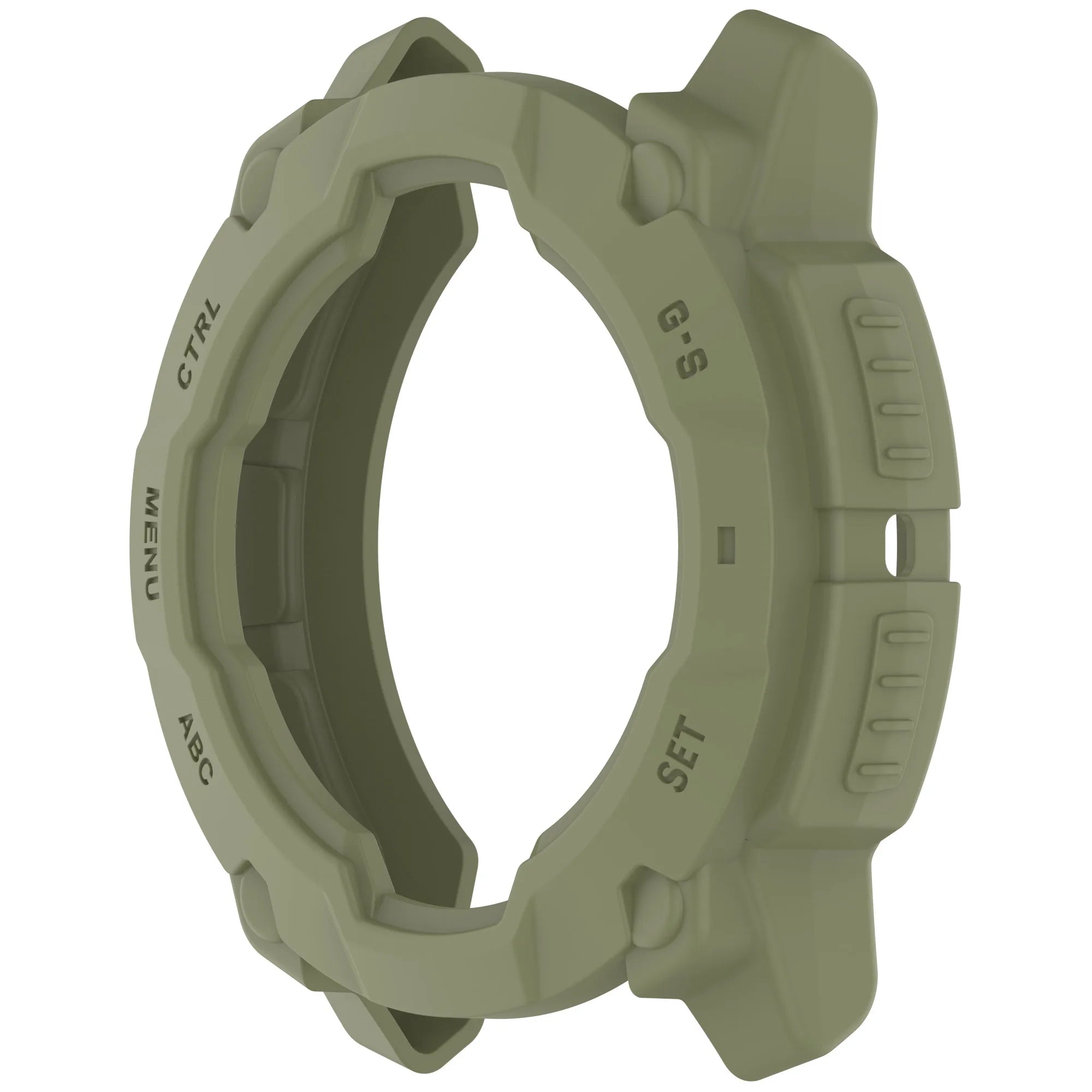 TPU Case for Garmin Instinct 3 45mm 50mm AMOLED Solar Bumper Cover Smartwatch Bumper Case Oasis Select green instinct 3 50mm
