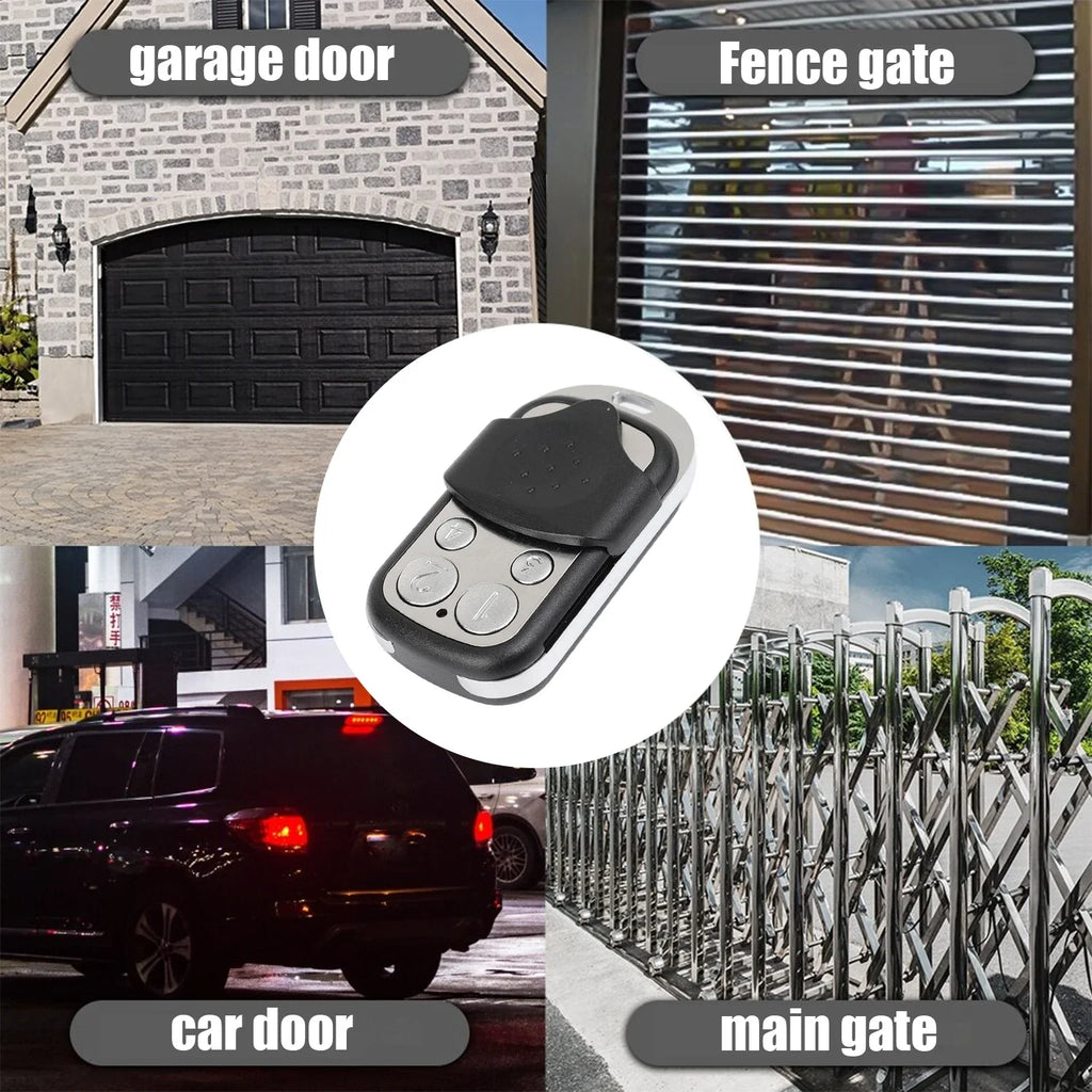 1pc Universal Mini 433MHz Smart Cloning Duplicator Key Remote Control Portable 4 Button Electric Garage Door Gate Copy Opener Oasis Select