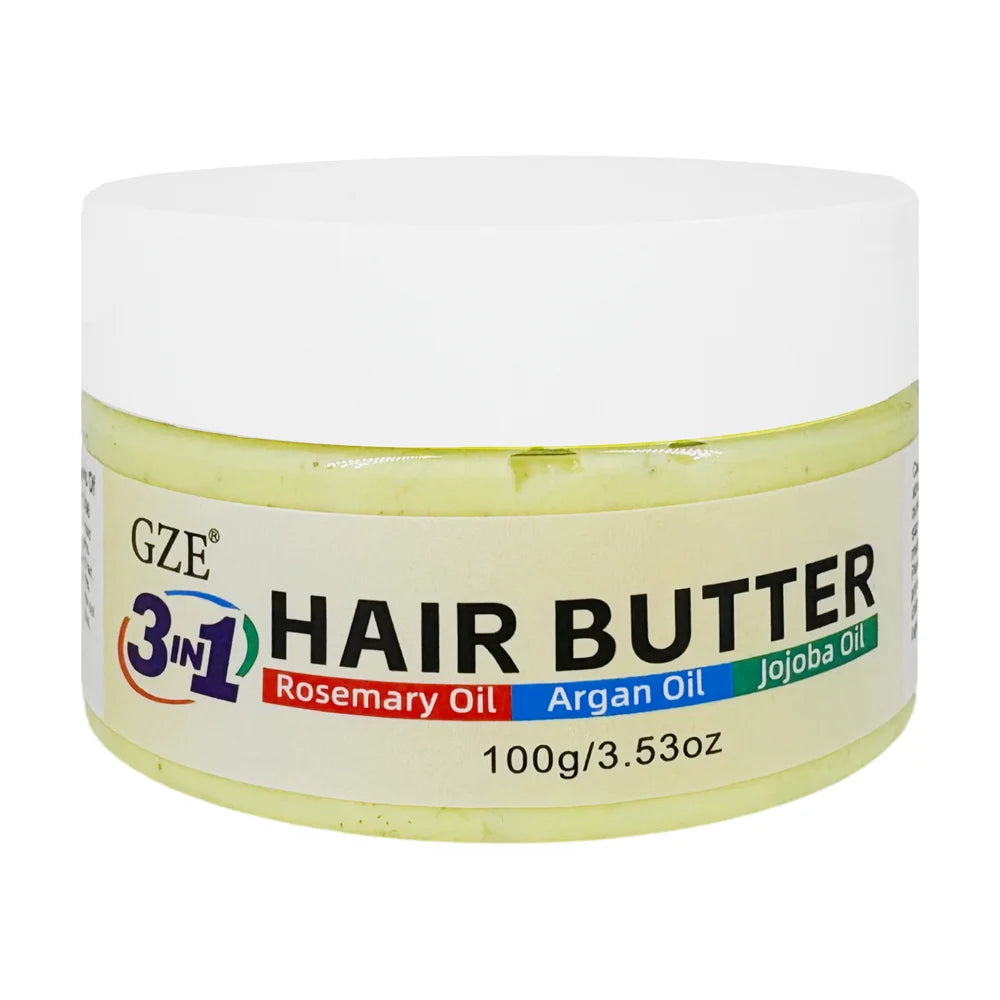 GZE 3-in-1 Hair Butter Cream – Rosemary, Argan & Jojoba