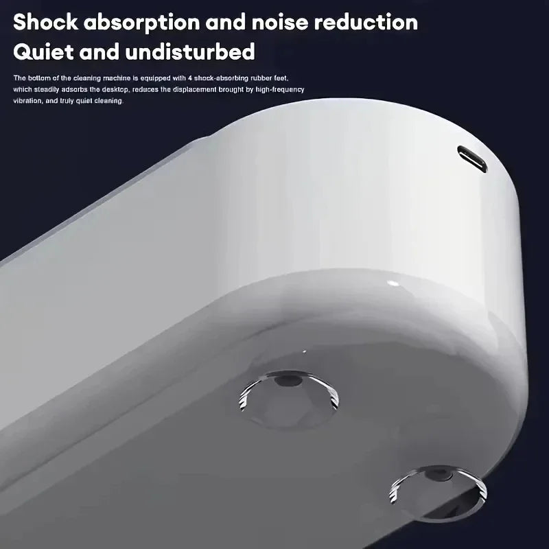 Ultrasonic Glasses Cleaner – Wireless Eyewear Cleaning Machine