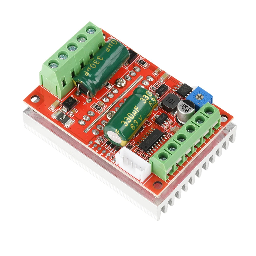 DC 6-60V 400W BLDC Three Phase DC Brushless Motor Controller PWM Hall Motor Driver Control Board Motor Speed Controller Oasis Select