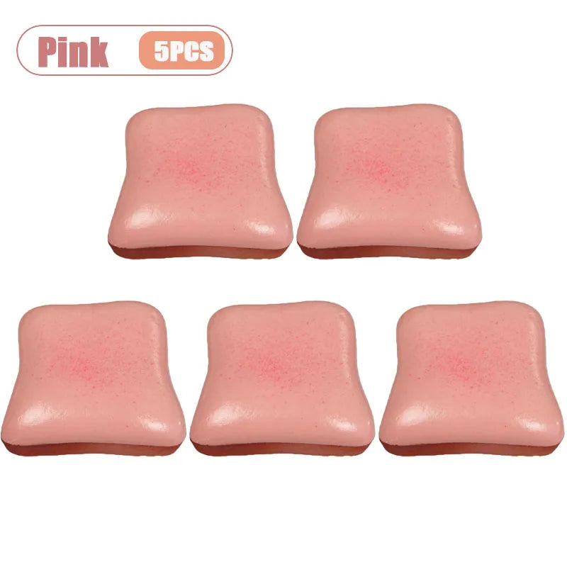 Ultra Soft Slow Rising Cream Toast Squishy Realistic Food Stress Relief Decompression Fidget Sensory Toy for Adults Novelty Gift