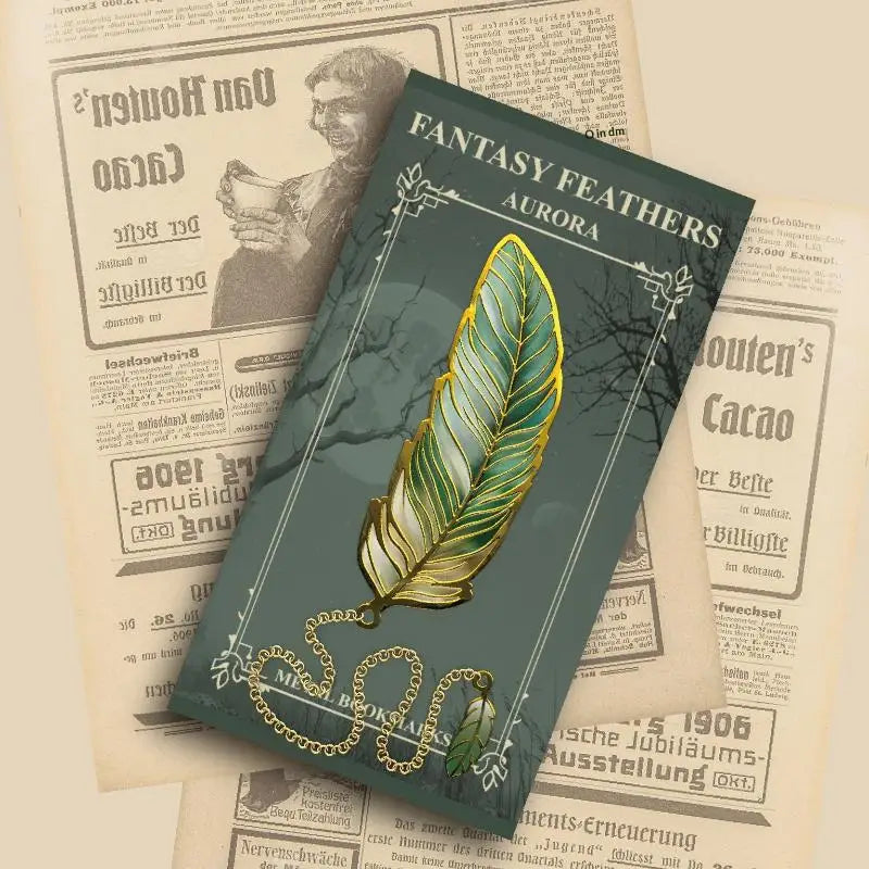 1Pcs Exquisite Book Page Divider Vintage Gold Stamped Metal Bookmark With Metal Chain Pendant Office Stationery Oasis Select A7