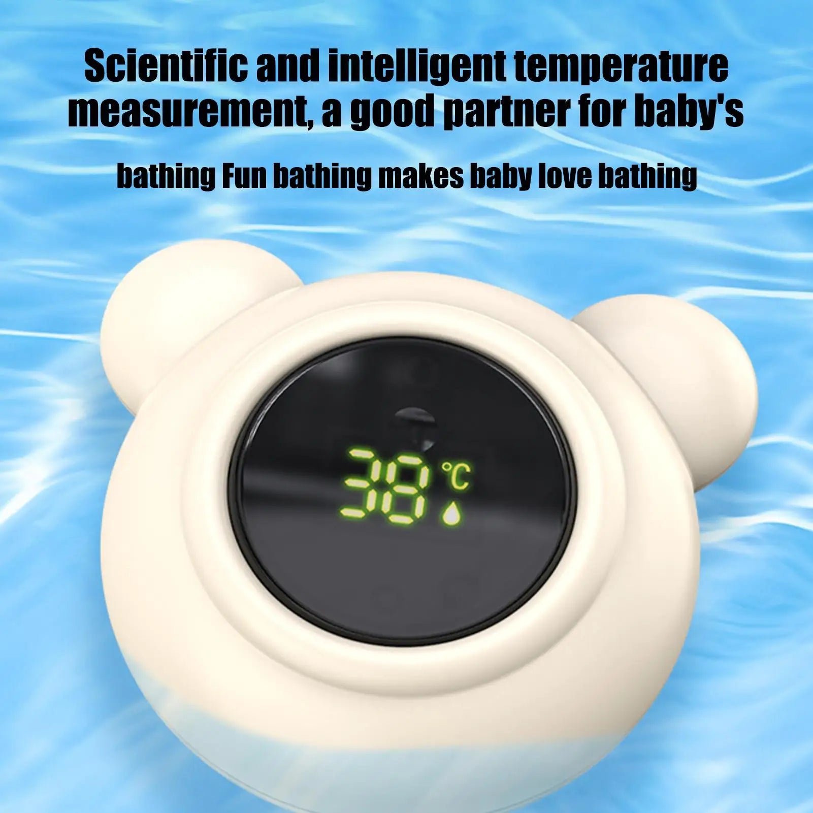 Baby Bath Temperature Meter Floating Digital Water Bath Temperature Meter LED Display Temperature Tester For Bathtub Pool Oasis Select