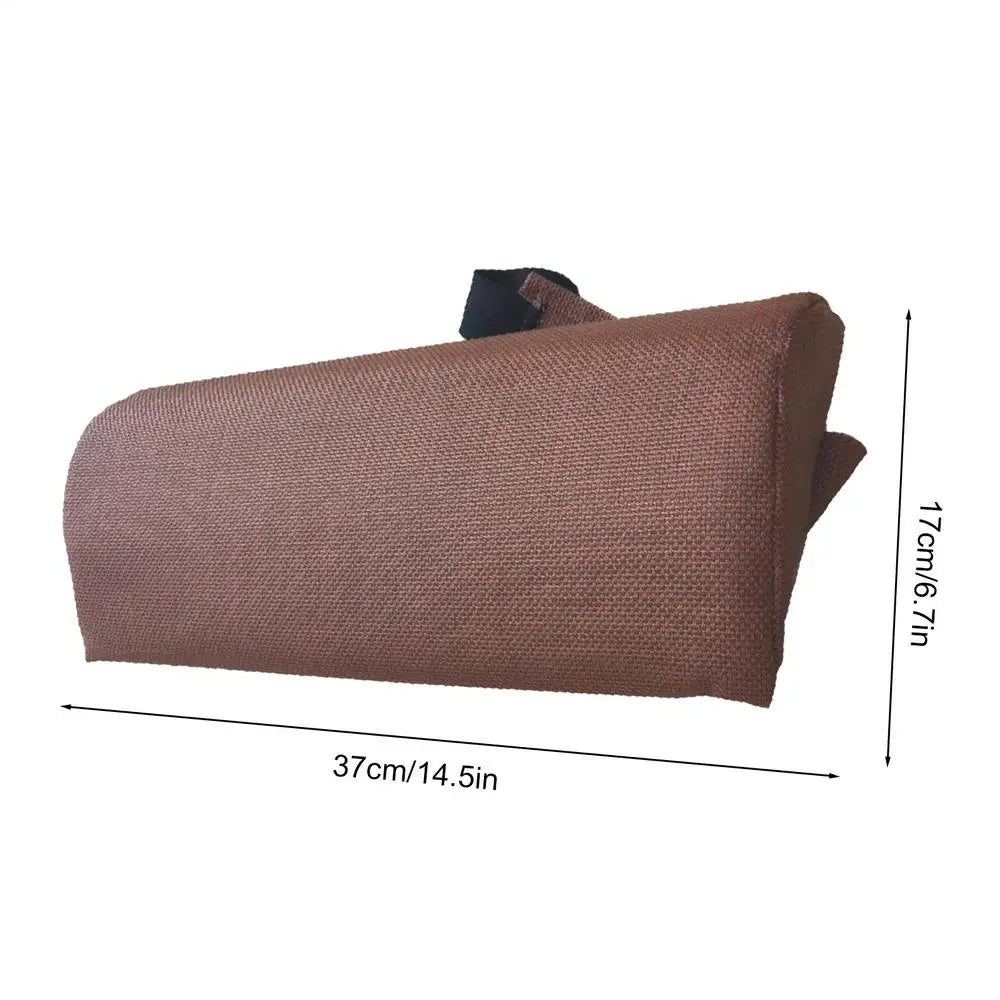 Recliner Neck Pillow Ergonomically Designed for Head and Neck Detachable Cushion Soft Headrest for Recliner Chairs Couches Beds Oasis Select Dark Coffee