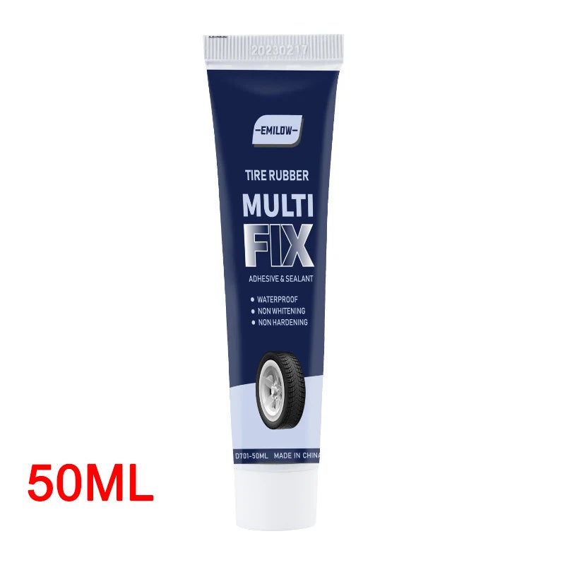 Universal Car Tire Repair Gel Tire Repair Gel Rubber Adhesive Not Corrosive Tire Scratches Cracks and Holes Repair Special Gel Oasis Select 50ml
