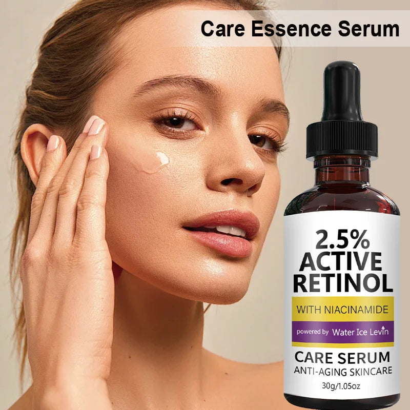 2.5% Retinol Anti-Aging Serum with Niacinamide - Firming, Brightening, Hyaluronic Acid Infused for Youthful Skin Oasis Select