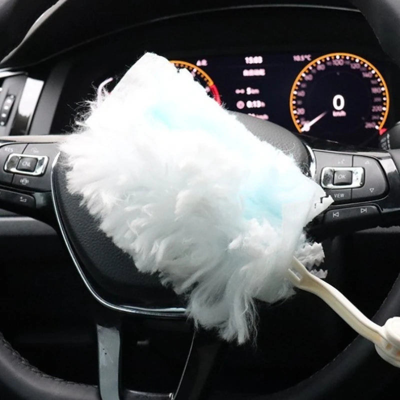 Disposable Electrostatic Dust Duster Dust Cleaning Tool Chicken Feather Duster Household Car Cleaning Oasis Select