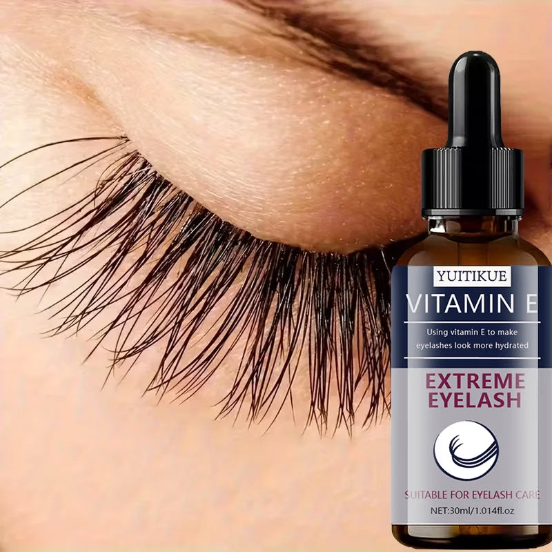 Vitamin E Eyelash Serum – Curl, Lengthen & Hydrate Lashes