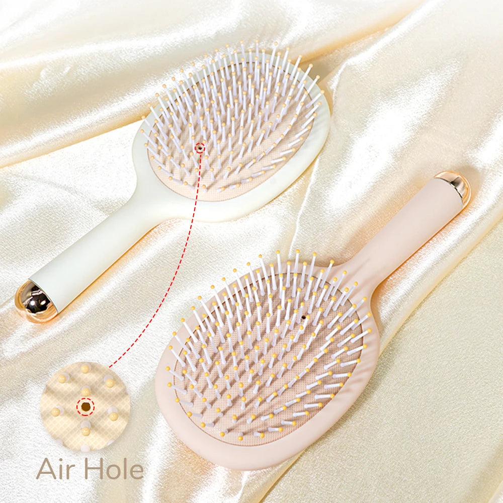 Pastel Air Cushion Hair Brush – Detangling Paddle Brush Air Cushion Hair Brush Oasis Select