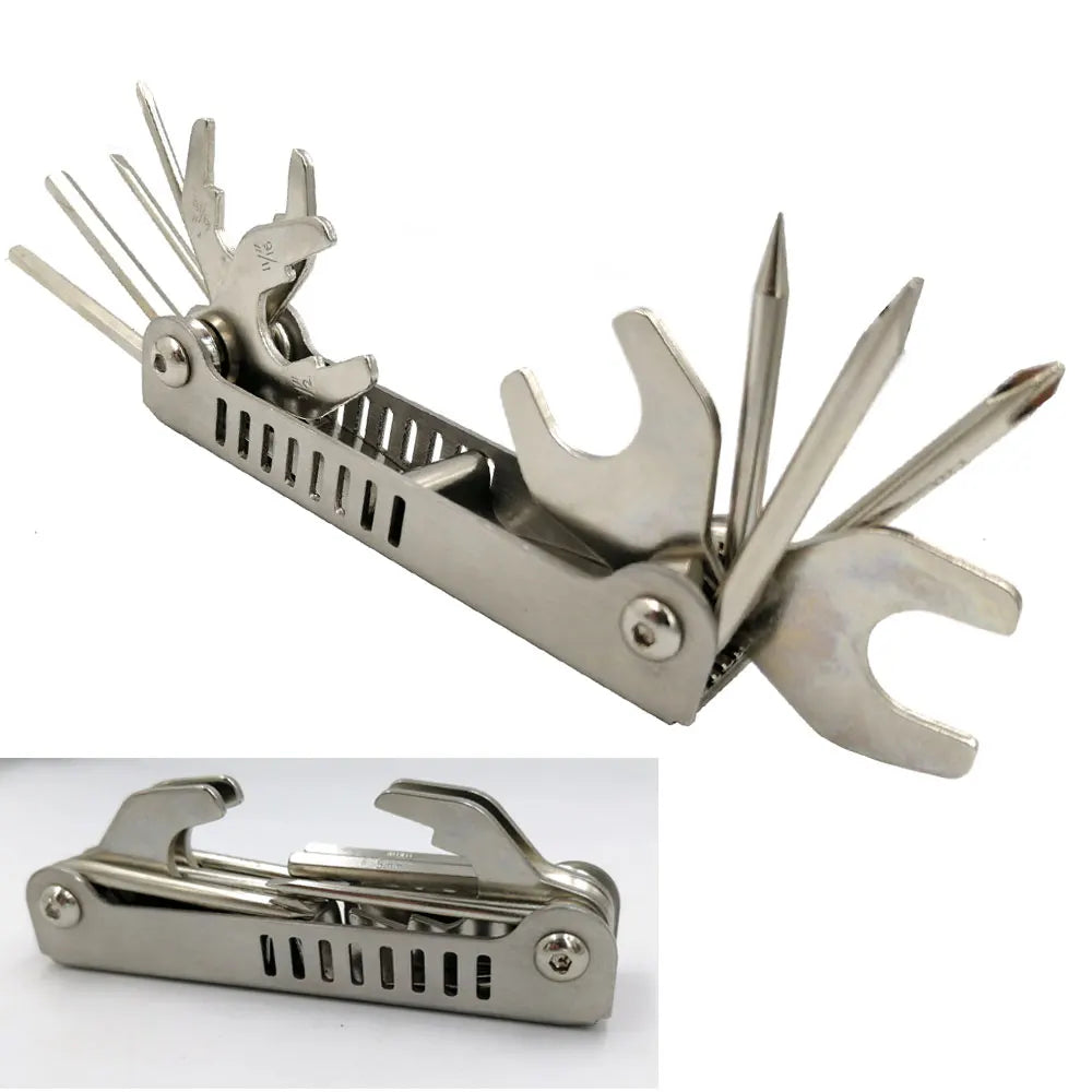 SS Big Size 11 in 1 Scuba Diving Dive Master Tool Diver Spanners Screwdrivers Repair Gear Multi BCD Cylinder Maintenance Kits Oasis Select 1 Piece