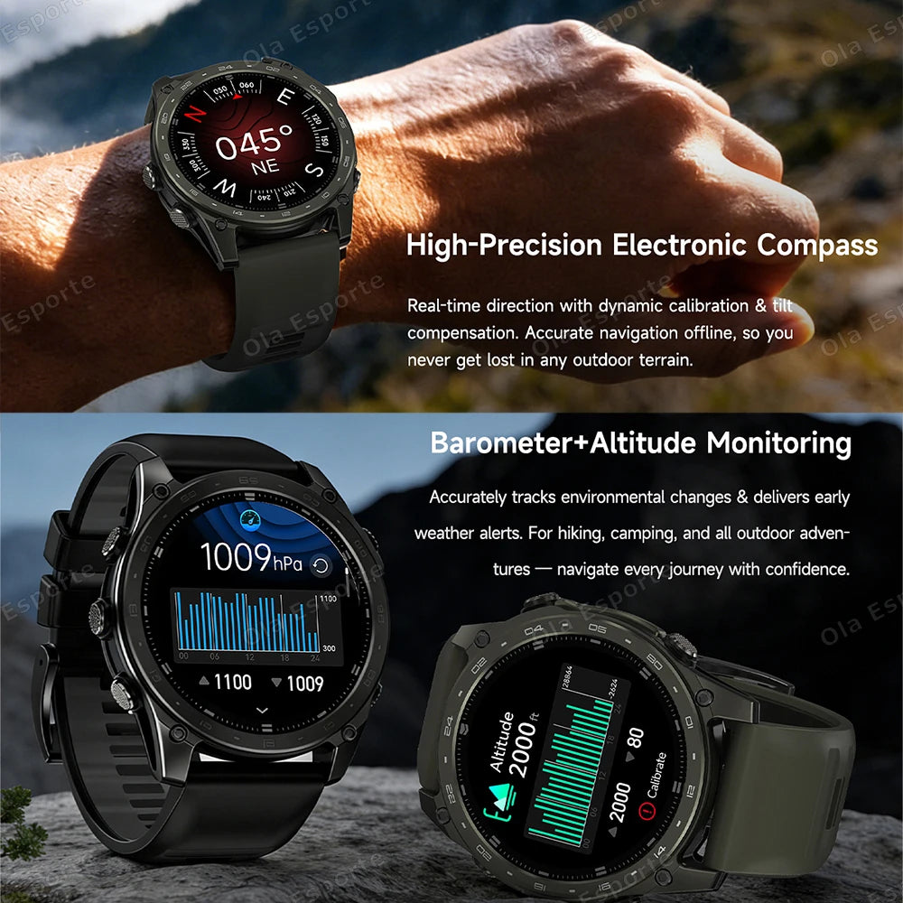 Ola Esporte HW12 Smart Watch – AMOLED, Bluetooth Call, 5ATM