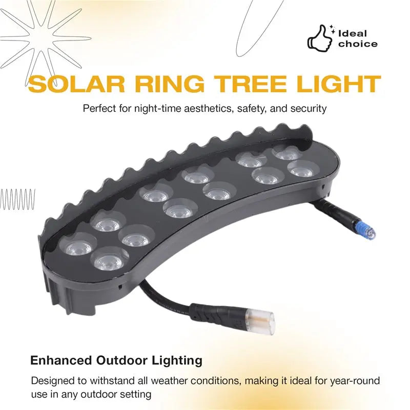 LIKE WISH Led Garden Tree Hug Lights Night Projection Outdoor Landscape Lamp IP65 Waterproof Oasis Select
