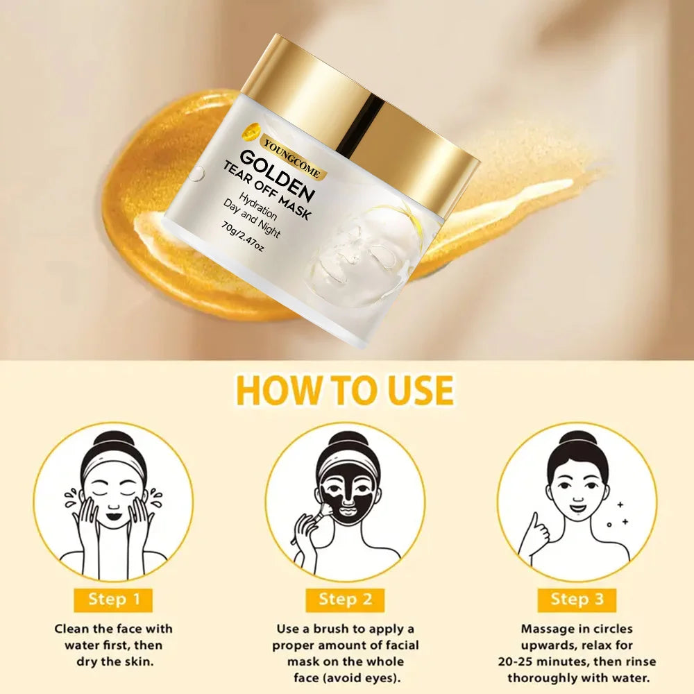 YOUNGCOME Gold Sleeping Mask – Niacinamide Brightening & Firming