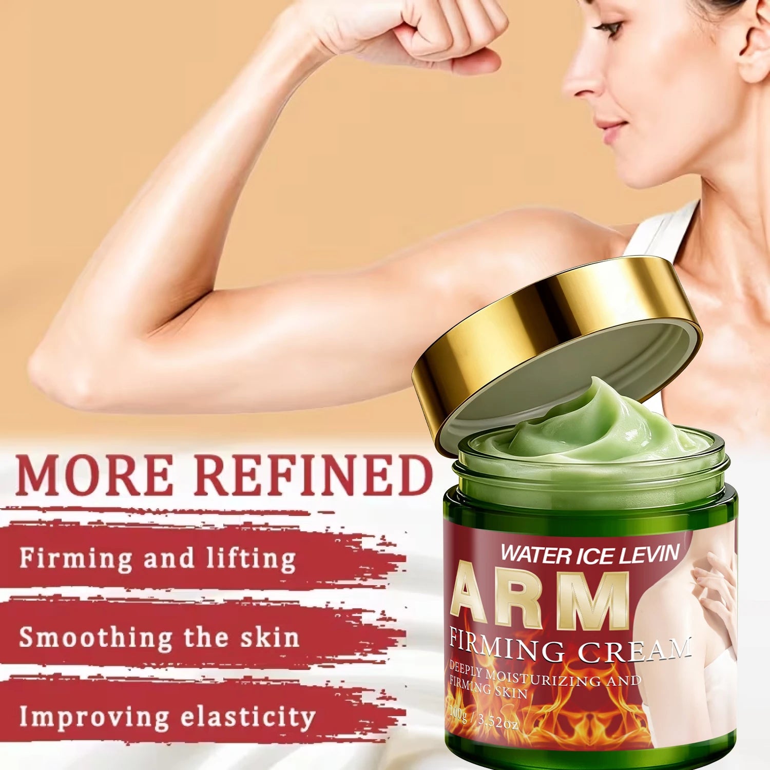 Magnesium Arm Firming Cream – Moisturizing & Tightening Skin Body Firming Cream Oasis Select