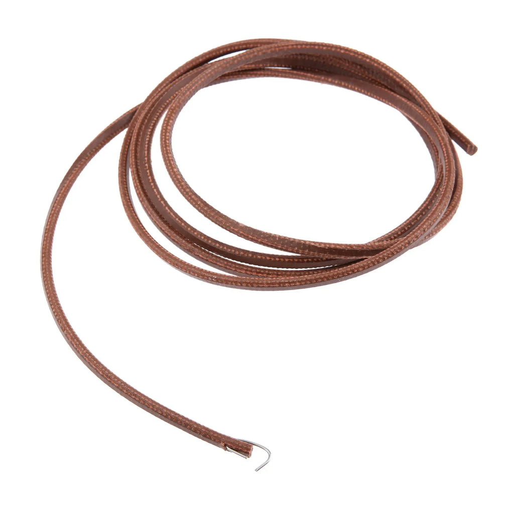 1.75M 3.5*5mm Leather Treadle Belt Trimmable Metal Hook for Old Singer Cabinets&Manual Rocking Foot Pedals Sewing Machine Parts Oasis Select Default Title