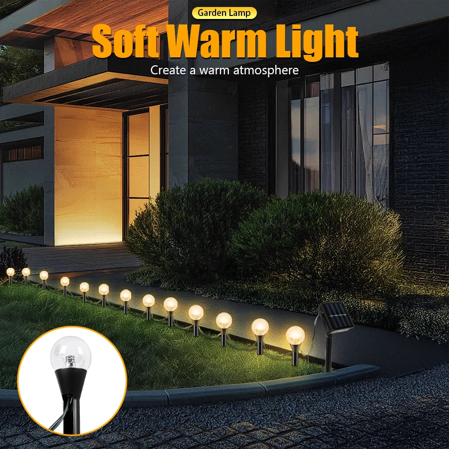 Solar Fairy String Lights 20 LED – Outdoor Garden Decor