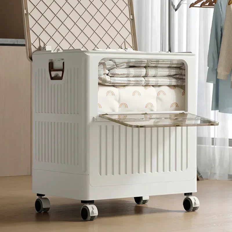 Multi-functional Household large-capacity clamshell storage cabinet Foldable finishing box storage box Oasis Select