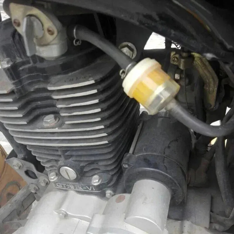 20/1pcs Professional Motorcycle Oil Filter Inline Gas Fuel Filter Gasoline Filters Tool For Scooter Moped Scooter Dirt Bike ATV Oasis Select