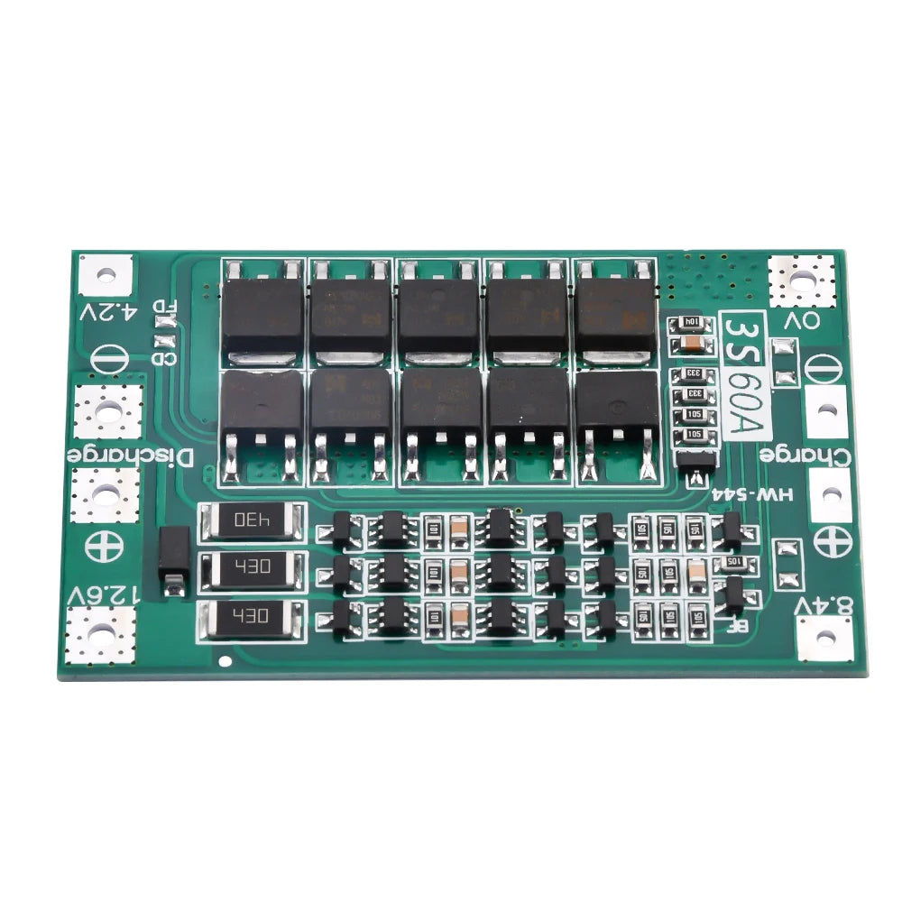 3S 60A Lithium Battery Charging Protection Board Split Port Active Equalizer Module Battery Management System BMS Oasis Select