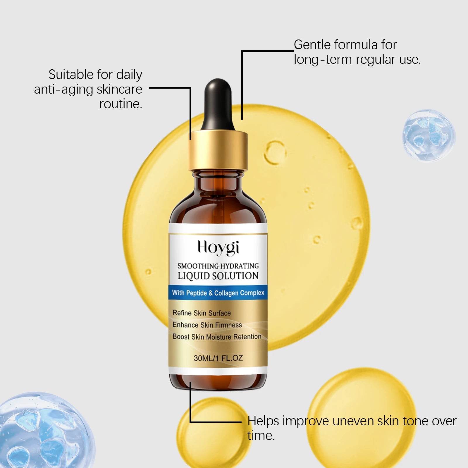 Hoygi Collagen & Tripeptide Face Firming & Lifting Serum 30ml Face Lifting Serum Oasis Select