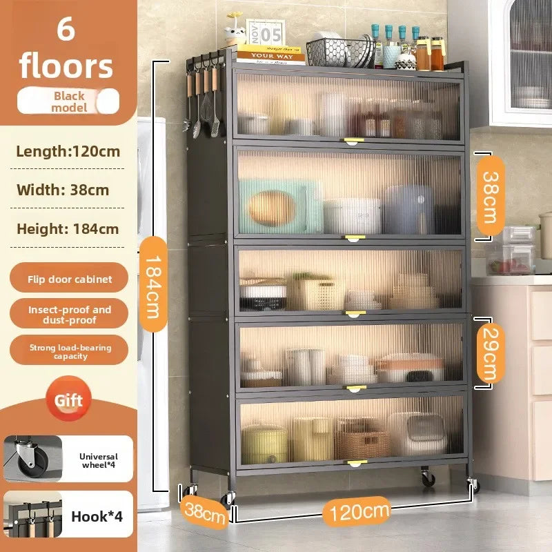 Shelves Floor-to-ceiling multi-layer household cupboards Storage cabinets Against the wall Side cabinets Storage cabinets Oasis Select