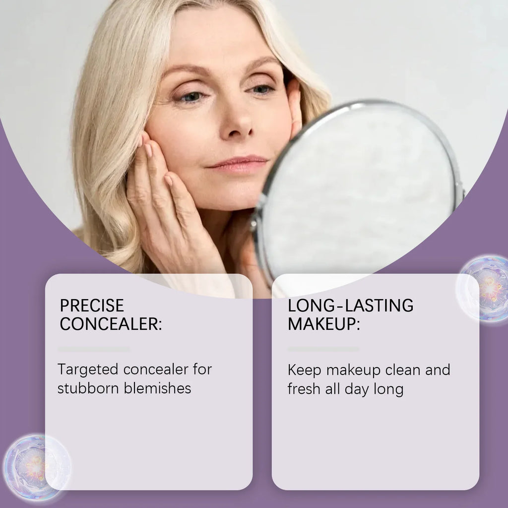 OceAura Lightweight Concealer & Foundation Cream – Full Coverage Concealer Foundation Oasis Select