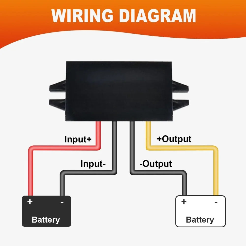 DC/DC 12V To 5V 5A Step Down Converter Module Direct Current Reduced Voltage Regulator Car Power For GPS Trackers USB Chargers Oasis Select