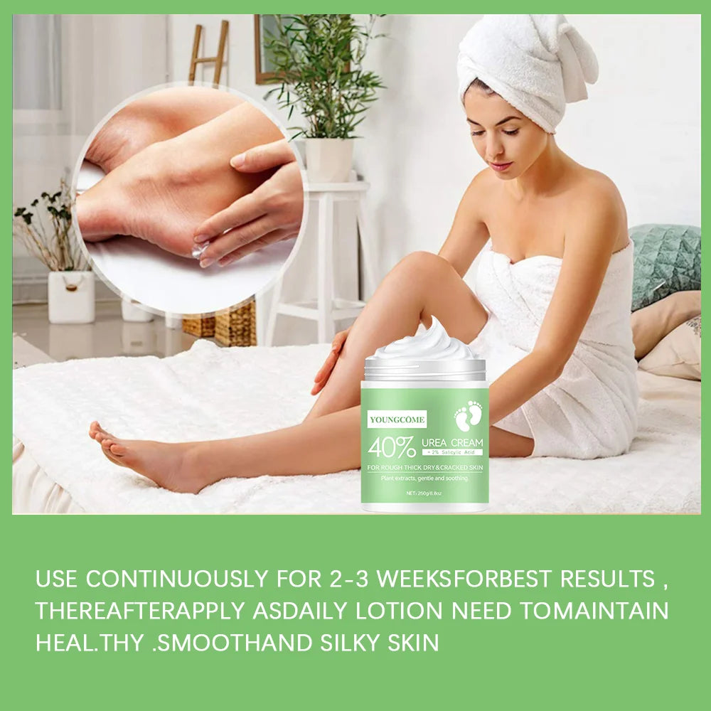 1.41oz 42% Urea Foot Hand Care Cream Stick, Used For Heel Care, Deeply Moisturizing And Nourishing Your Dry Rough Skin Oasis Select