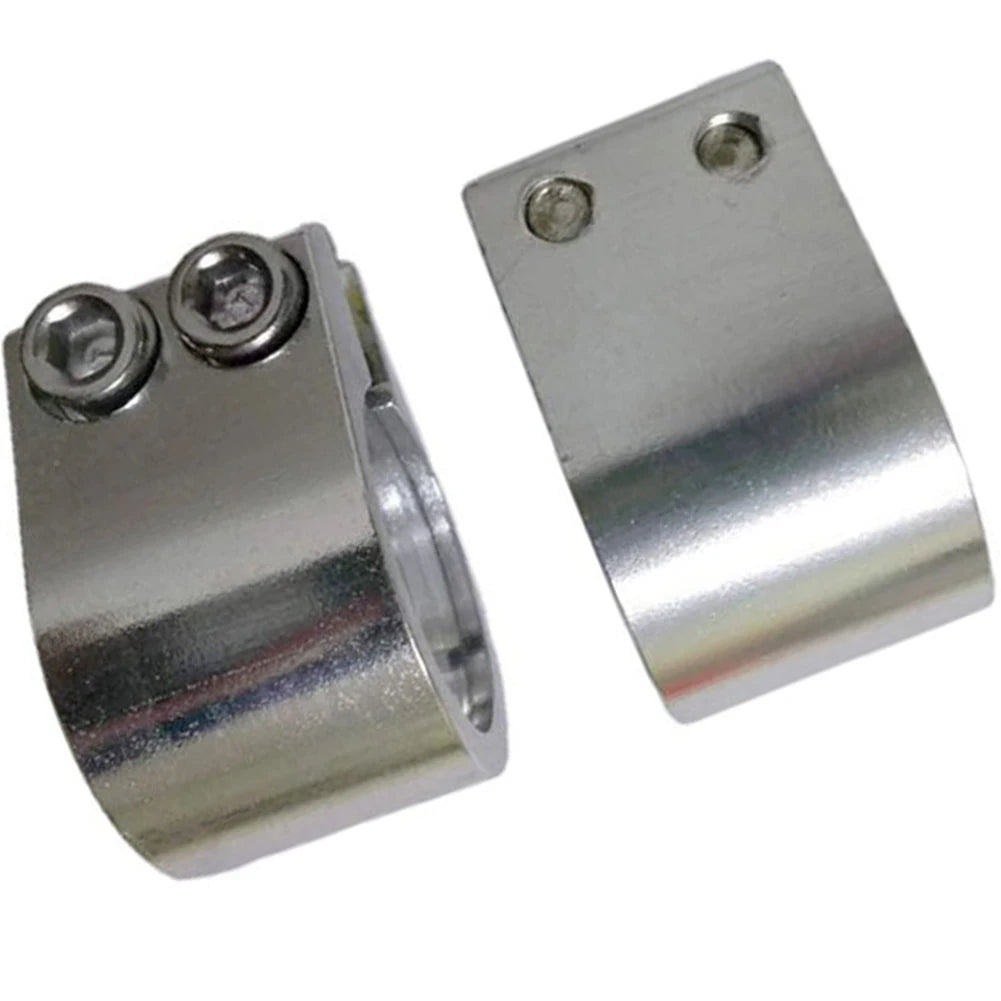 Brand New Seatpost Clamp 1 Pcs Accessories Black/silver Double Layer Easy To Install For 31.8mm/34.9mm Diameter Oasis Select
