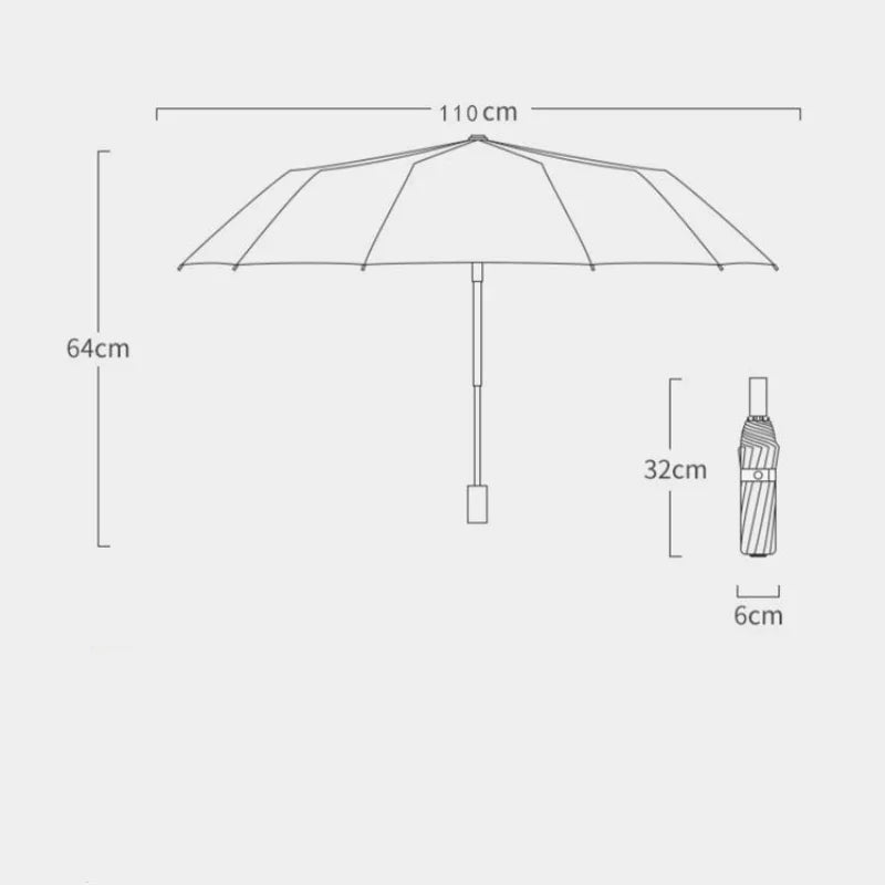 Morandi Fully Automatic Umbrella Black Glue Sunscreen Sun Umbrella Plus Sun Umbrella Wholesale Oasis Select