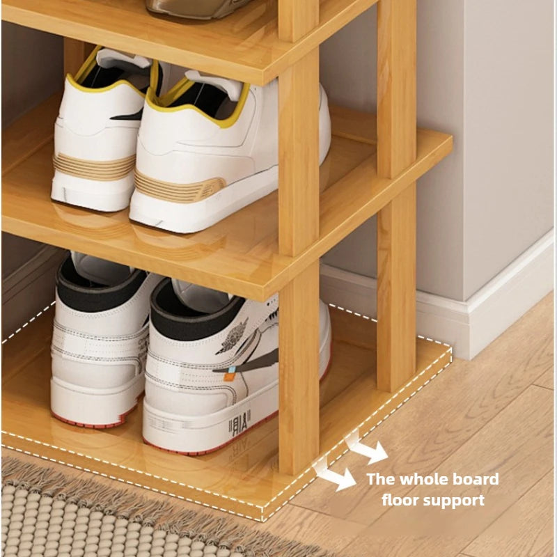 Home economy door multi-layer shoe storage artifact saves space, rental house shoe cabinet, shoe rack Oasis Select