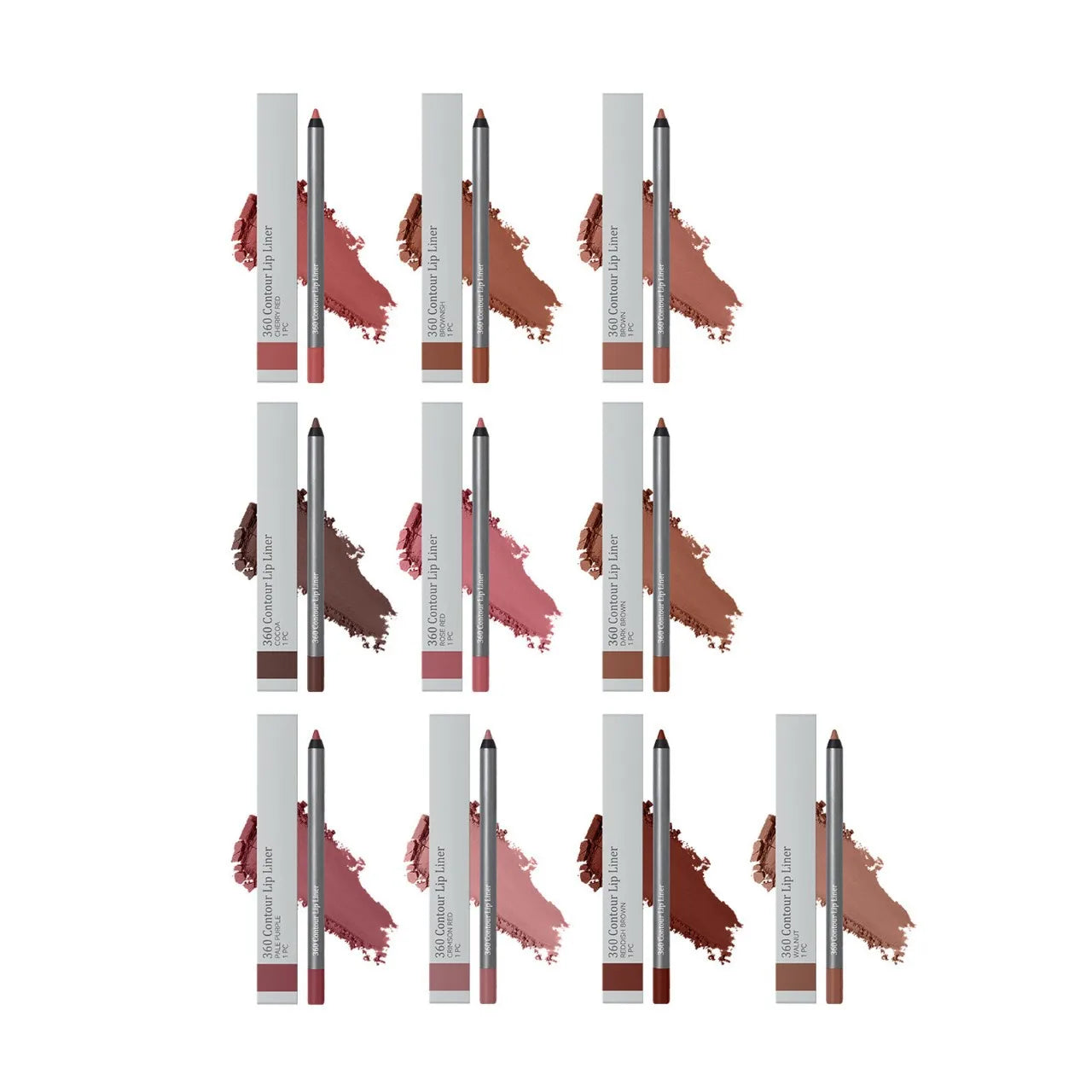 Matte Lip Liner Pencil – Multi-Color, Waterproof & Long-Lasting Lip Liner Pencil Oasis Select
