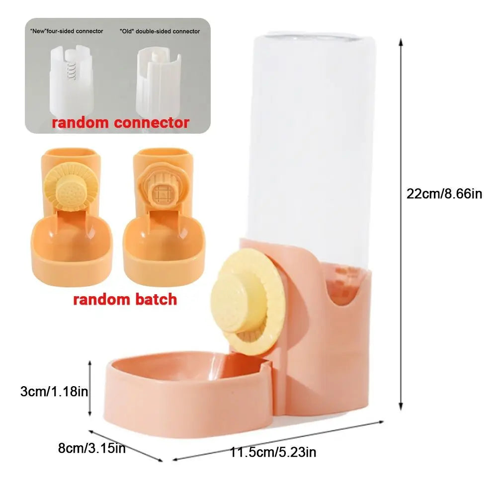 Hanging Pet Water Bottle Anti-Drip Cage Feeder for Small Pets