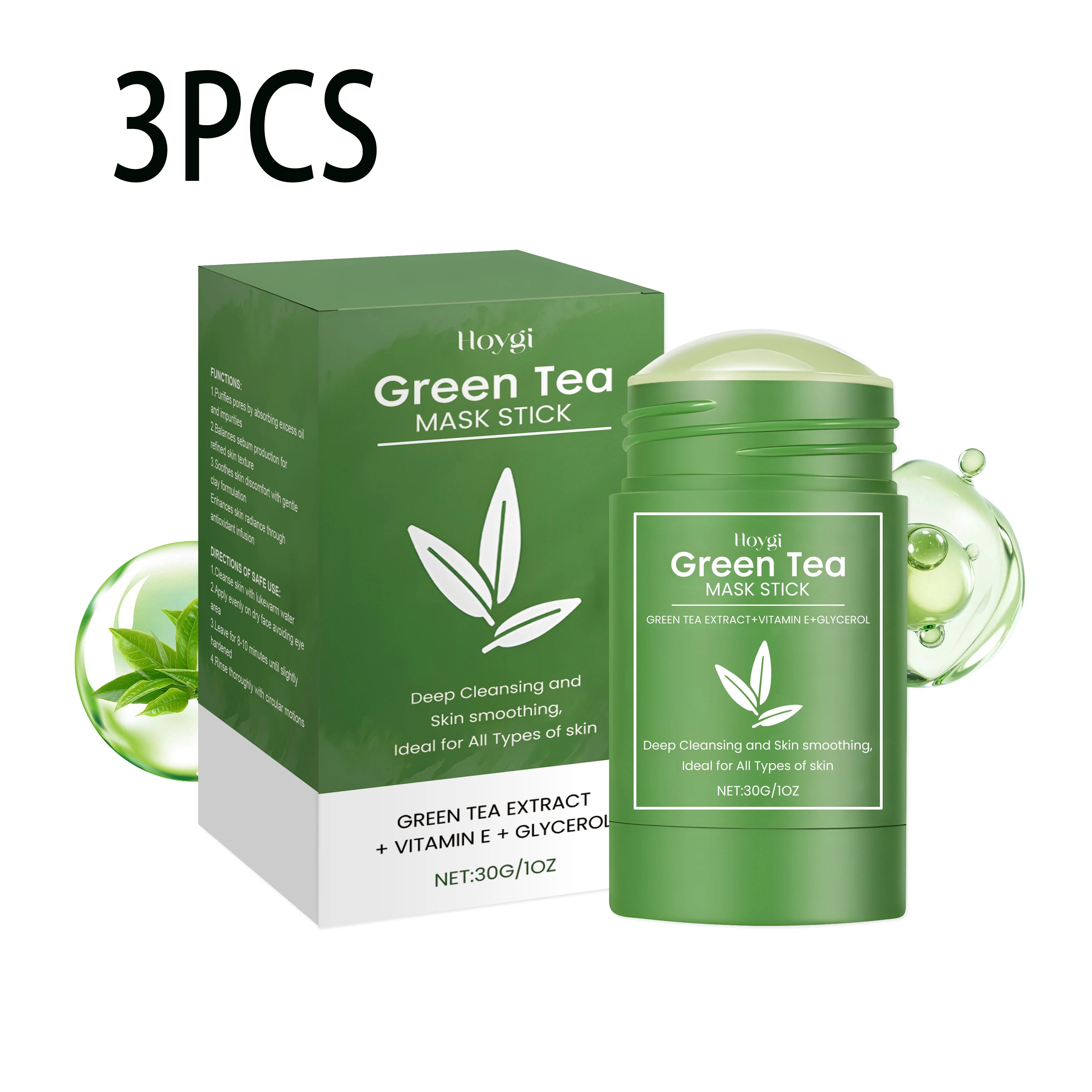 HOYGI Green Tea Cleansing Mask – Blackhead & Pore Purifier